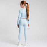 BONINI Aspire Long Sleeve Sport Top Sky Blue